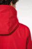 Parka uomo softshell imbottito con cappuccio