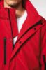 Parka uomo softshell imbottito con cappuccio