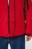 Parka uomo softshell imbottito con cappuccio