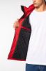 Parka uomo softshell imbottito con cappuccio