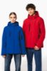Parka uomo softshell imbottito con cappuccio