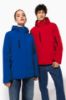 Parka uomo softshell imbottito con cappuccio