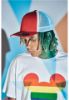 Cappellino rete bicolore