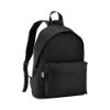 Zaino in PET riciclato  melange, 2 tasche e spallacci regolabili