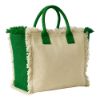 Maxi borsa in cotone da 450 g/m2. Dotata di chiusura a zip e tasca interna