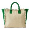 Maxi borsa in cotone da 450 g/m2. Dotata di chiusura a zip e tasca interna