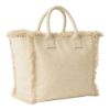 Maxi borsa in cotone da 450 g/m2. Dotata di chiusura a zip e tasca interna