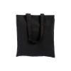 Borsa shopper a tinta unita in cotone riciclato da 280 g/m2