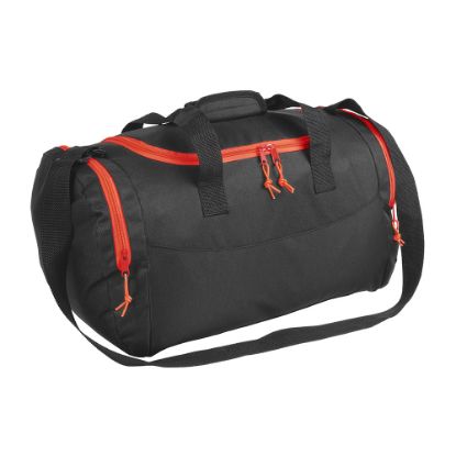 Borsone sport in polyester 600D con tasca porta scarpe