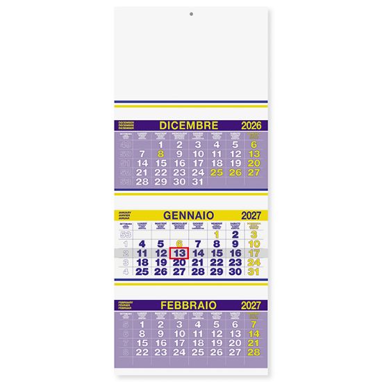 Calendario Trio Fluo PA500