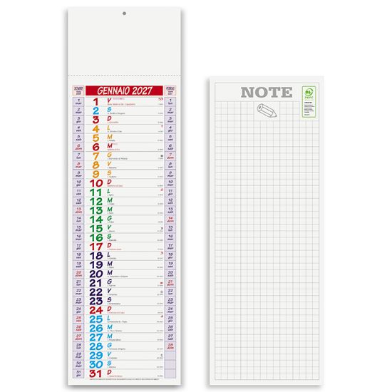 CALENDARIO SILHOUETTE MULTICOLOR PA670