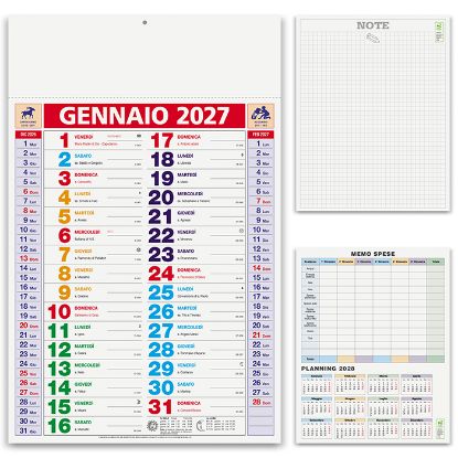Calendario Multicolor PA600