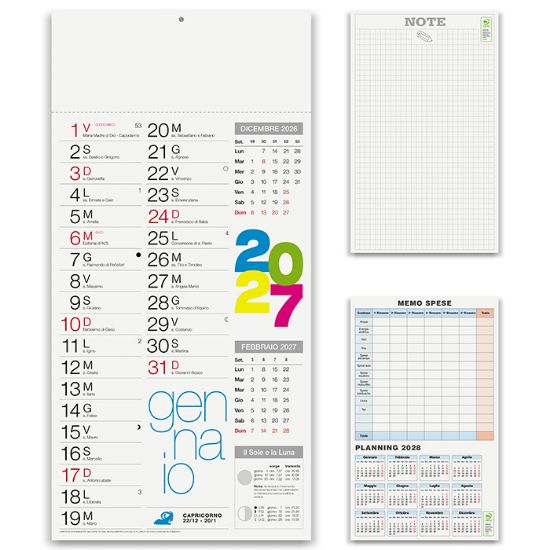Calendario Shaded Moderno PA654