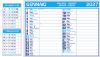 TAPPETINO MOUSE CON CALENDARIO PA782