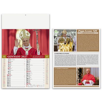 CALENDARIO PAPA LEONE XIV PA101