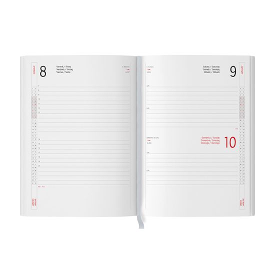 MAXI AGENDA PORTAFOGLIO GIORNALIERA SAB E DOM ABBINATI PB110SDA