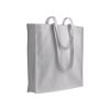 Shopper in cotone 180 g/m2, manici lunghi e soffietto