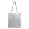 Shopper in cotone 180 g/m2, manici lunghi e soffietto