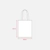 Shopper in cotone 220 g/m2, manici lunghi