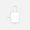 Shopper in cotone 220 g/m2, manici lunghi