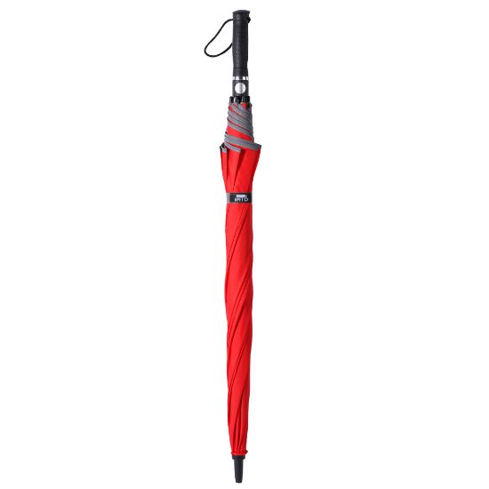 Ombrello golf 27” in pongee RPET190T con bordo catarifrangente
