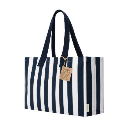 Immagine di Borsa a strisce Marylis in cotone riciclato