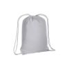 Zainetto in cotone 135 g/m2 con chiusura a strozzo