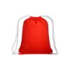 Zainetto in cotone 135 g/m2 con chiusura a strozzo