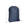 Zainetto in cotone 135 g/m2 con chiusura a strozzo