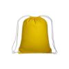 Zainetto in cotone 135 g/m2 con chiusura a strozzo