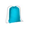 Zainetto in cotone 135 g/m2 con chiusura a strozzo