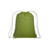 Zainetto in cotone 135 g/m2 con chiusura a strozzo