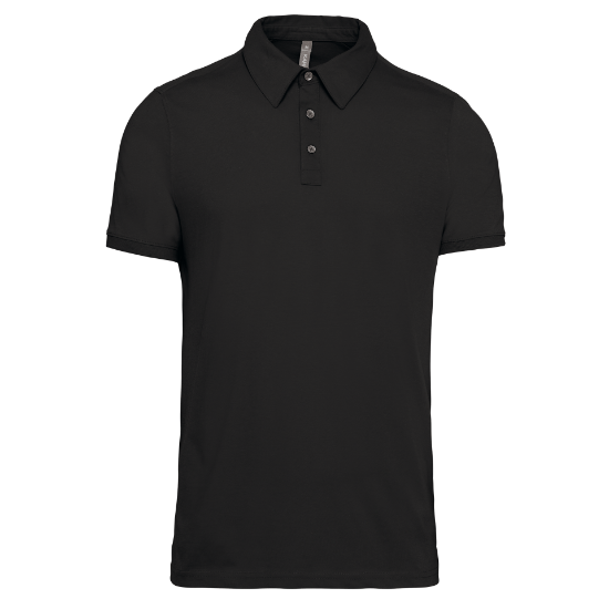 Polo jersey uomo manica corta