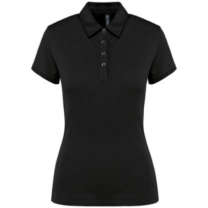 Polo jersey donna manica corta