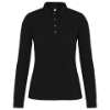 Polo jersey donna manica lunga