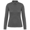 Polo jersey donna manica lunga
