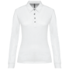 Polo jersey donna manica lunga